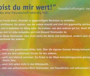 Das bist du mir wert!